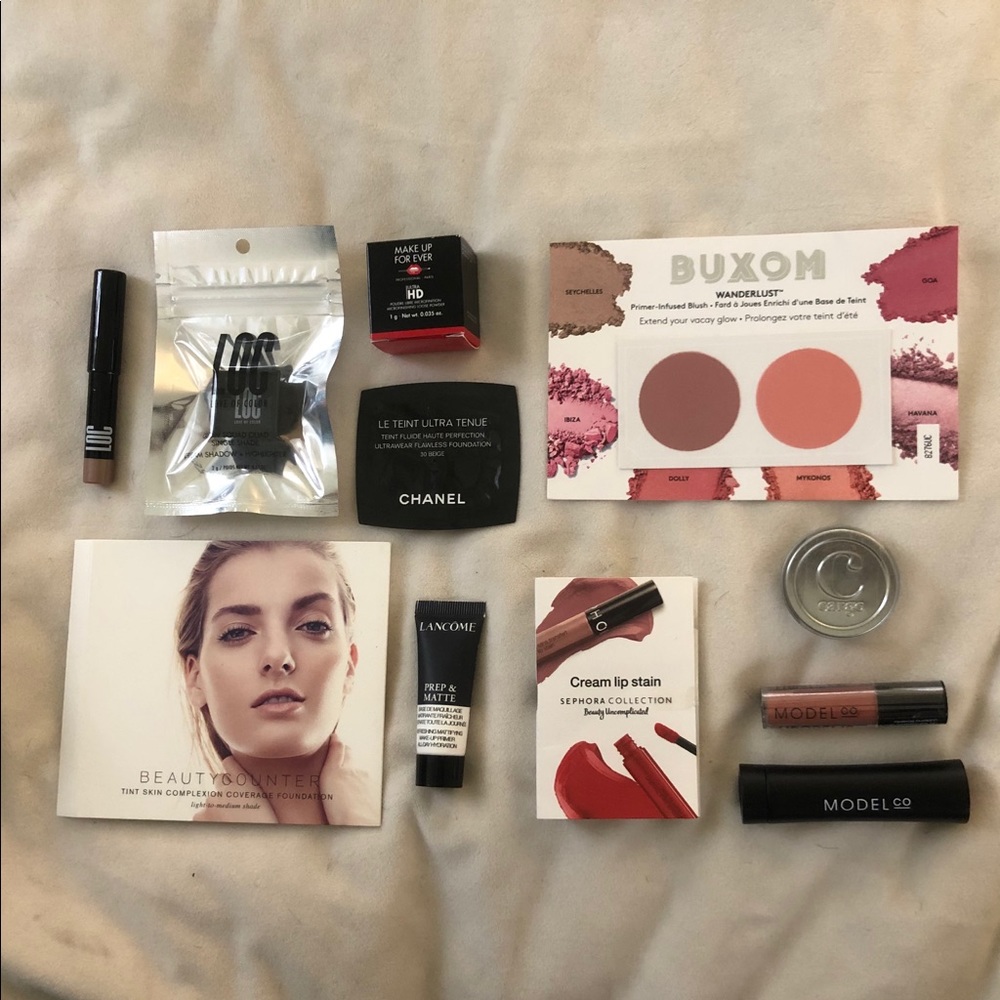 NEW Sephora / LOC / Buxom + more makeup sampler